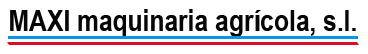 Logotipo Maxi maquinaria agrícola